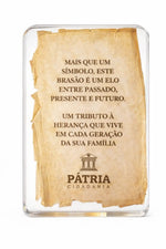 Brasão da Família Oliveira Verso