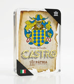 Brasão da Família Castro Acrílico 3D 10x14,5x1,5 Pátria Cidadania