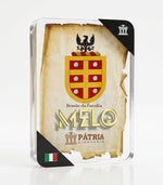 Brasão da Família Melo Acrílico 3D 10x14,5x1,5 Pátria Cidadania
